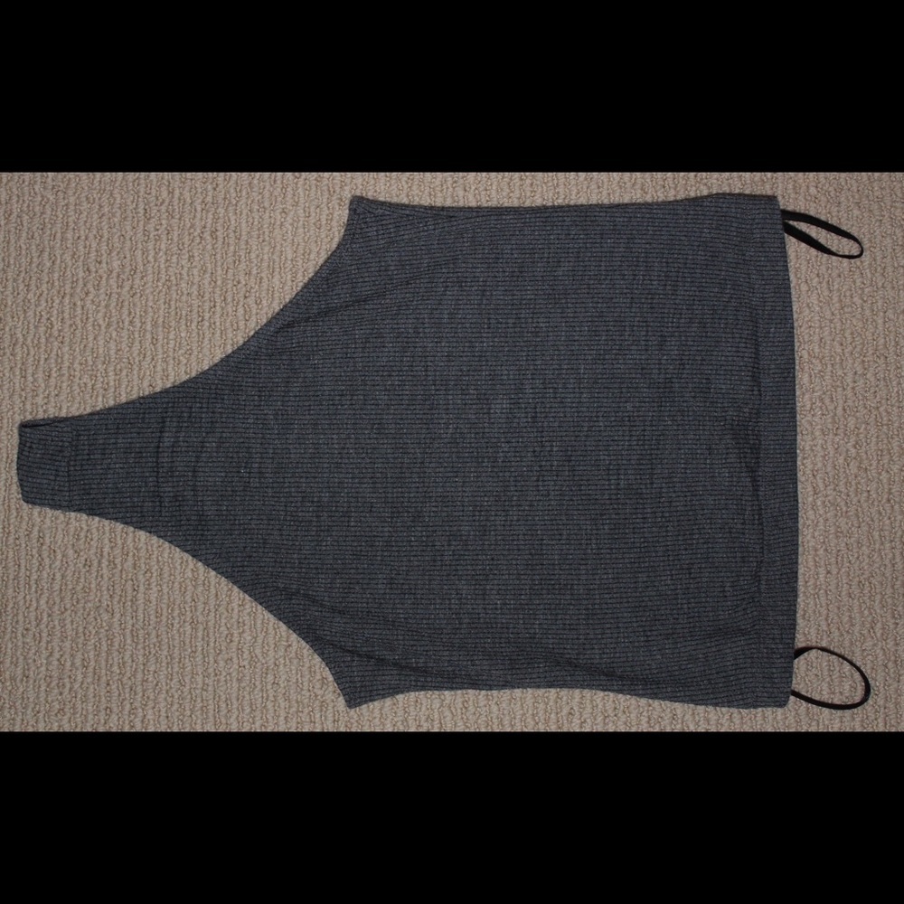 Grey Bodysuit Tube Top